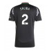 Arsenal William Saliba #2 Borte Drakt 2024-25 Kortermet